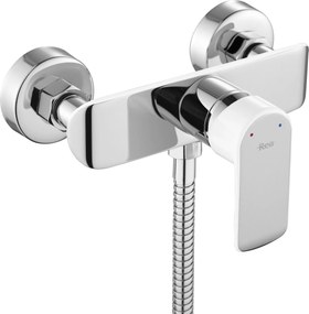 Смесител за душ REA Bloom бял хром