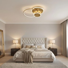 Плафон APP1711-C Brush Gold LED