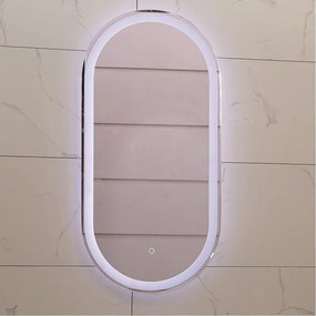 LED огледало ICL 1492 Inter Ceramic, с нагревател, 80x40см