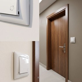 Бутон за Звънец OSTE JNH008-W WHITE