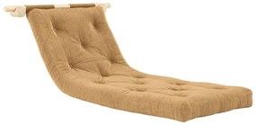 Светлокафяво кресло от рипсено кадифе Hooked – Karup Design