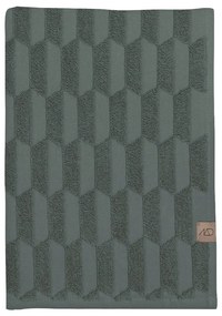 Тъмнозелена памучна кърпа 50x95 cm Geo - Mette Ditmer Denmark