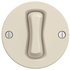 Kliklap - Ретро стълбищен ключ без рамка № 6 бежов