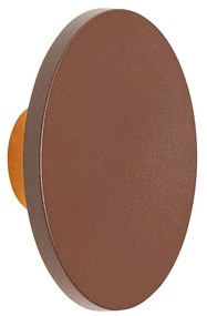Модерна външна стенна лампа ръждяво кафява с LED IP54 - Skyf