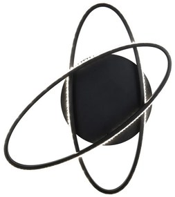 Черна LED светлина за таван Lane - Trio