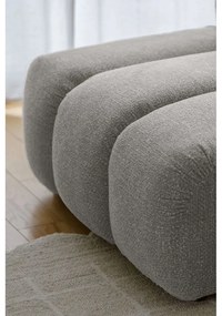 Светлосив ъглов диван (ляв ъгъл) Shell – Miuform