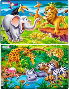 Larsen - Пъзел: Серия "Джунгла" – 14 части, среден