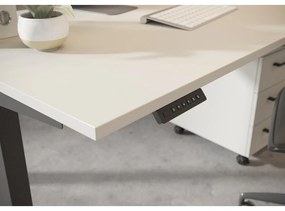 Работна маса с електрическо регулиране на височината 80x160 cm Agenda – Germania