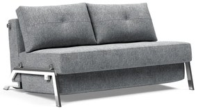 Сив разтегателен диван Chrome Twist Granite, 100 x 154 cm Cubed - Innovation