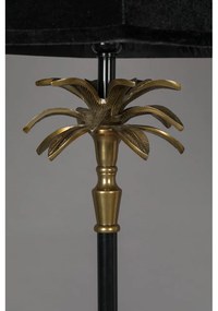 Подова лампа в черно и златно Cresta - Dutchbone