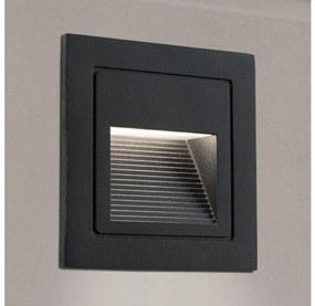 Orion AL 11-1217 - LED вградено осветително тяло LORO LED/2W/230V IP65 черно