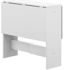 Сгъваема маса за хранене с бял плот 76x28 cm Papillon - TemaHome