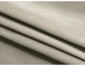 Бежов кадифен разтегателен диван с място за съхранение 238 cm Kapua – Makamii