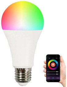 RGB LED Димируема крушка A65 E27/11W/230V 2700-6500K Wi-fi Tuya