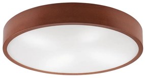 Плафон NATURAL 4xE27/60W/230V ø 57,5 см бор/кафяв