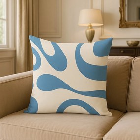 Калъфка за възглавница 43x43 cm Blue Latte – Mila Home