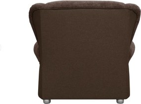 Тъмнокафяв шезлонг от рипсено кадифе Lord – Ropez