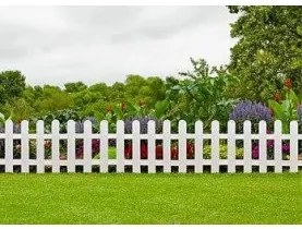 Nortene - Декоративна ограда бяла FARM BORDER