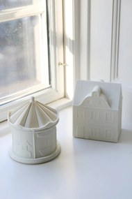 Детска нощна лампа в цвят слонова кост Carousel Off-White – Cam Cam Copenhagen
