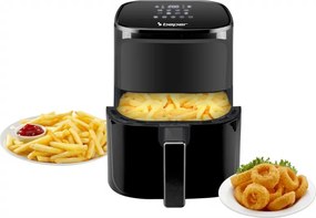 Фритюрник с горещ въздух Air Fryer Beper P101FRI051, 1400 W, 5l, 8 програми, 80-200C, Таймер, Черен