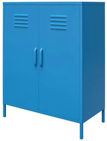 Син метален шкаф , 80 x 102 cm Cache - Novogratz