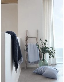 Морскосиньо одеяло със съдържание на памук II, 140 x 180 cm Skyline - Euromant