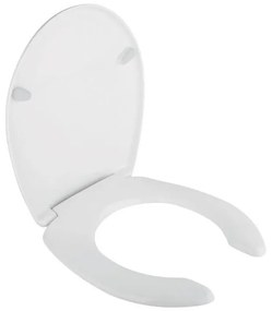 Sapho - Тоалетна седалка за хора с увреждания бяла/дуропласт