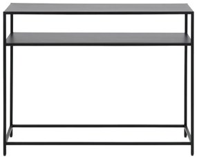 Черна конзолна маса 100x35 cm Newcastle - Actona