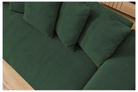 Зелен диван от рипсено кадифе 280 cm Voltaire – Bobochic Paris