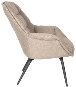 Бежово кресло Comfortable – White Label