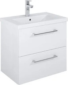 Шкаф Unik Roma Compact Plus, 60 cm с 2 чекмеджета и умивалник (A857952806 + A3272A1000)