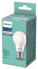 LED Крушка Philips A60 E27/8W/230V 4000K