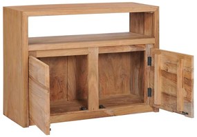 282847 vidaXL Бюфет, 80x30x60 см, тиково дърво масив