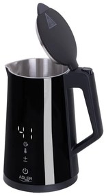Електрическа кана Adler AD 1345, Дигитална, 40-100 C, 2200W, 1.7L, STRIX, Черен