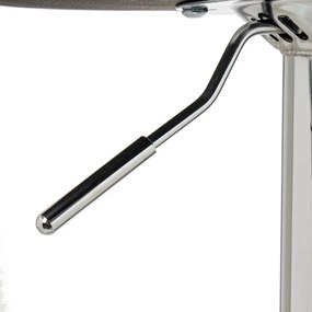 Черни тапицирани бар столове в комплект с регулируема височина 2 бр. (височина на седалката 73 cm) – Casa Selección