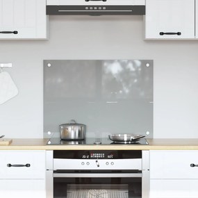 Sonata H Кухненски стенен панел Светлосиво 70x50x0,6 см Загорено стъкло