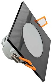 LED вградено таванно осветително тяло за баня BONO LED/5W/230V 3000K IP65 черно