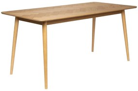 Трапезна маса в дъбов декор 90x180 cm Fabio – White Label