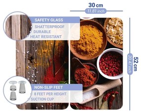 Комплект от 2 стъклени аспиратора с, 52 x 30 cm Spice - Wenko