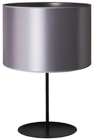 Duolla - Настолна лампа CANNES 1xE14/15W/230V 20 см сребриста/черна
