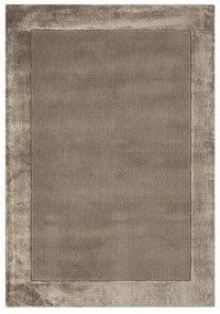 Кафяв ръчно изработен килим със смес от вълна 200x290 cm Ascot – Asiatic Carpets