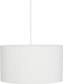 Абажур atmosphera Beline, Бял, Букле, Ø40 cm