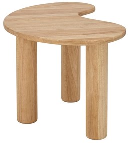 Масичка за кафе от масивно каучуково дърво в естествен цвят 44x65 cm Luppa – Bloomingville