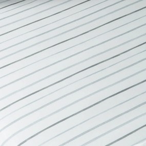 Бял еластичен двоен памучен детски чаршаф 135x200 cm Stars – Bianca