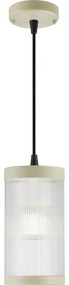 Nordlux - Екстериорен пендел COUPAR 1xE27/25W/230V IP33 кремав