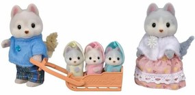 Комплект за Кукли Sylvanian Families The Husky Family