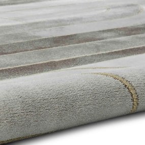 Сив/златист килим 170x120 cm Craft - Think Rugs