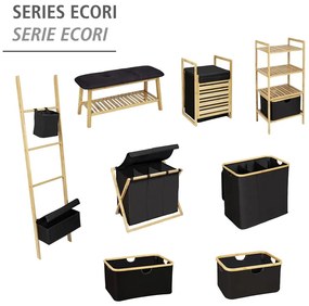 Кош за пране от плат 105 л Trio Ecori - Wenko