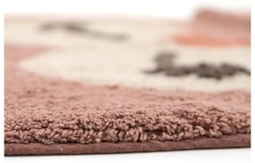 Розов детски килим 90x115 cm Little Pepa – Nattiot