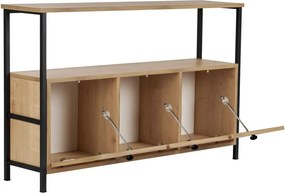 Конзолна маса от декор от дъб в светло естествен цвят 29,5x120 cm Solace – Kalune Design